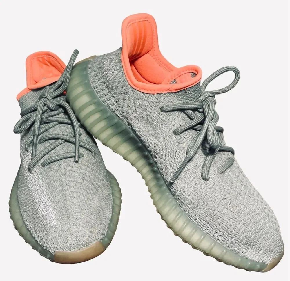 Authentic Adidas Yeezy Boost 350 V2 Desert Sage Sneakers NWOB